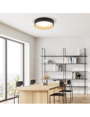 Sète de Fischer&Honsel - plafonnier Led 40 cm - effet étoilé