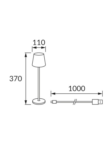 Toga de Ideus Lighting - dessin technique