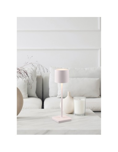 Fernandez de Trio - Lampe de table extérieure autonome rechargeable Leluminaireled.com