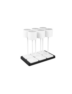 Pack de 6 lampes de table  rechargeables blanches - Trio - Fernandez 2