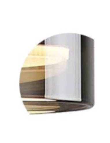 Tonic de Mantra - Suspension Led verre et métal chrome - culot GX53