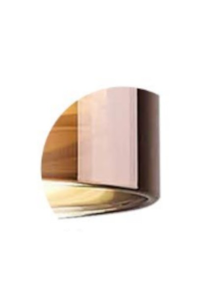 onic de Mantra - Suspension Led verre et métal cuivre - culot GX53