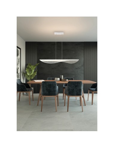 Bianca dimmable de Mantra - suspension Led GM