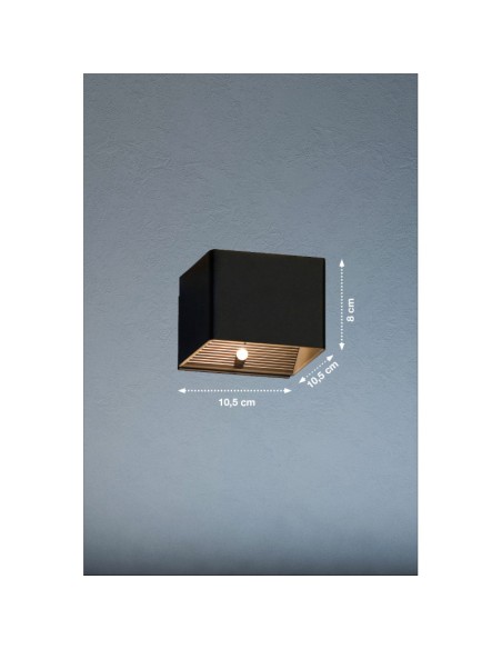 Applique murale extérieure étanche Fischer&Honsel - dessin technique