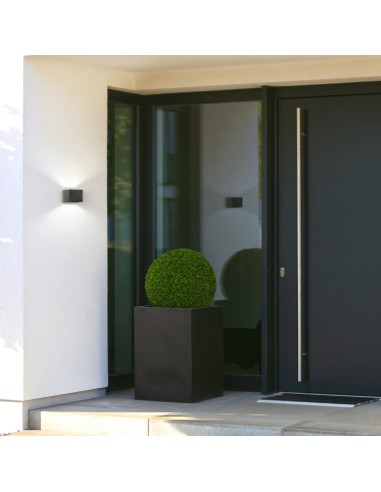 Applique murale extérieure étanche avec détecteur - Fischer&Honsel