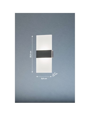 Applique Led intérieure Magnétics de Fischer & Honsel - dessin technique