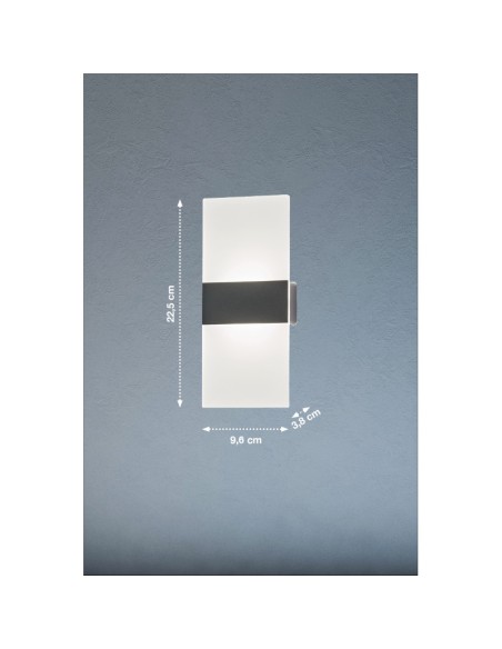 Applique Led intérieure Magnétics de Fischer & Honsel - dessin technique