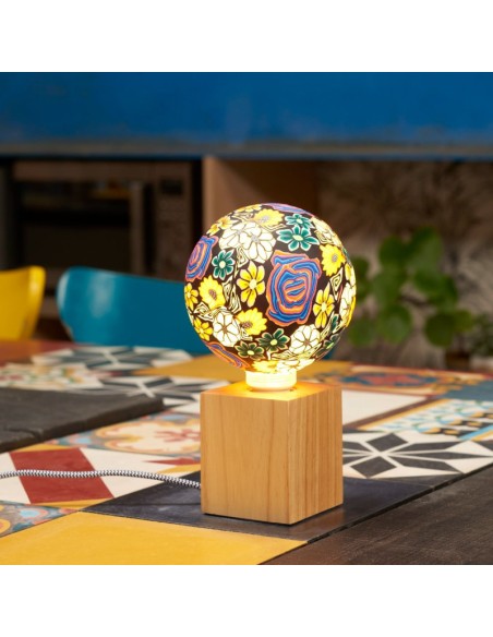 Ampoule décorative imprimé floral brésilienne - Girard-Sudron-