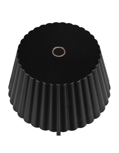 Trio - Suarez noire - Lampe de table extérieure autonome rechargeable- Leluminaireled.com