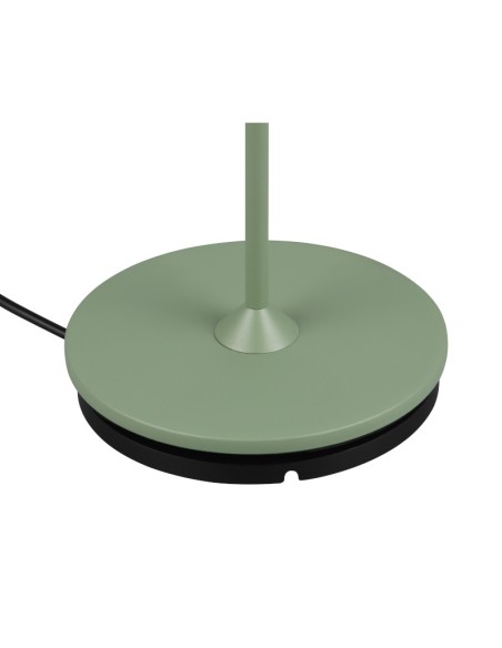 Trio - Suarez verte - Lampe de table rechargeable sur prise USB