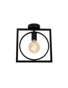 Plafonnier Led  1xE27  Métal Noir - Lucide - Suus