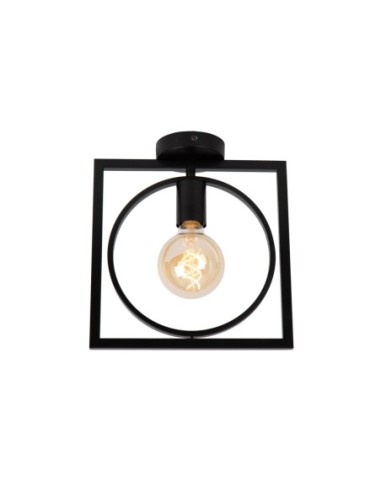Plafonnier Led  1xE27  Métal Noir - Lucide - Suus