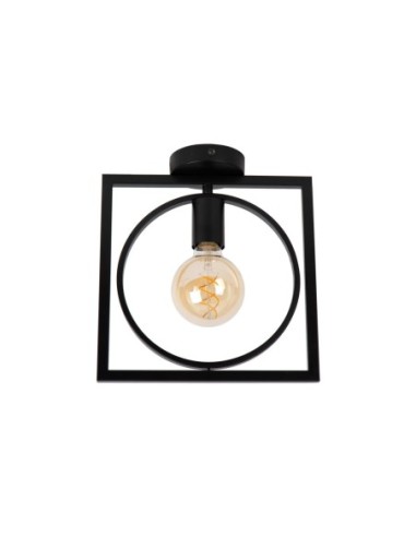 Lucide SUUS Plafonnier 1xE27 Noir | Deko Light