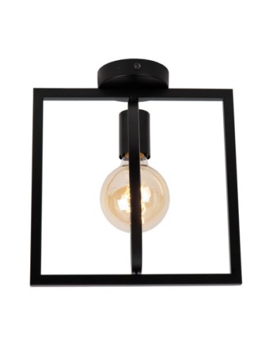 Lucide SUUS Plafonnier 1xE27 Noir | Deko Light