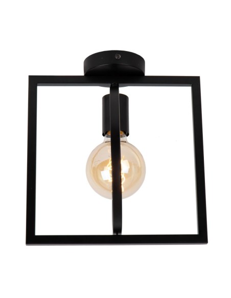 Lucide SUUS Plafonnier 1xE27 Noir | Deko Light