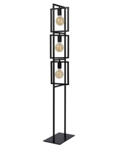 Lampadaire Led  3xE27  Métal Noir - Lucide - Luuk 2