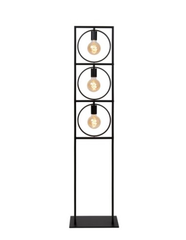 Lucide SUUS Lampadaire 3xE27 Noir | Deko Light