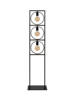 Lucide SUUS Lampadaire 3xE27 Noir | Deko Light 2