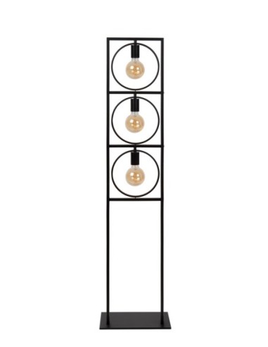 Lucide SUUS Lampadaire 3xE27 Noir | Deko Light