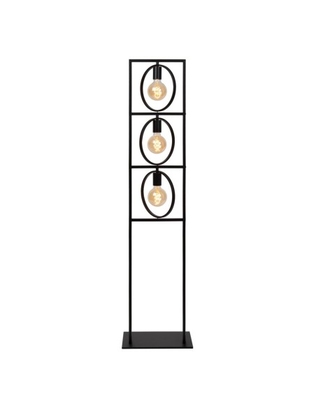 Lucide SUUS Lampadaire 3xE27 Noir | Deko Light