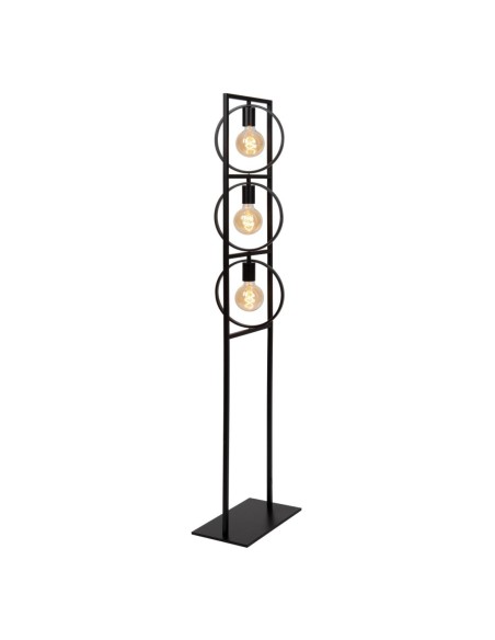 Lucide SUUS Lampadaire 3xE27 Noir | Deko Light
