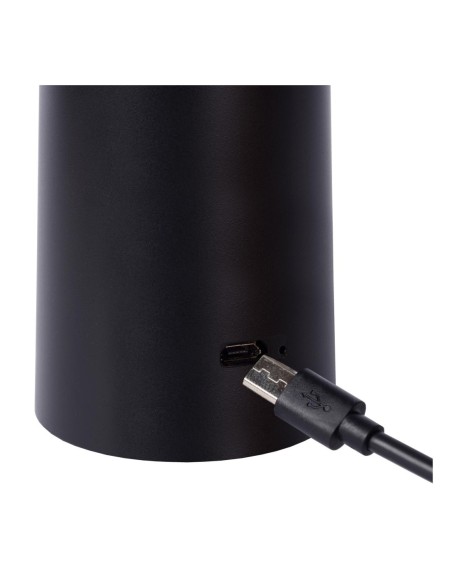 Lucide - Jive - Lampe de table autonome étanche Noir Mat - rechargeable sur prise USB