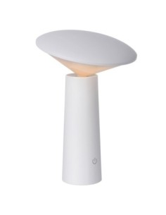 Lampe de table autonome étanche blanc Mat - Lucide - Jive 2