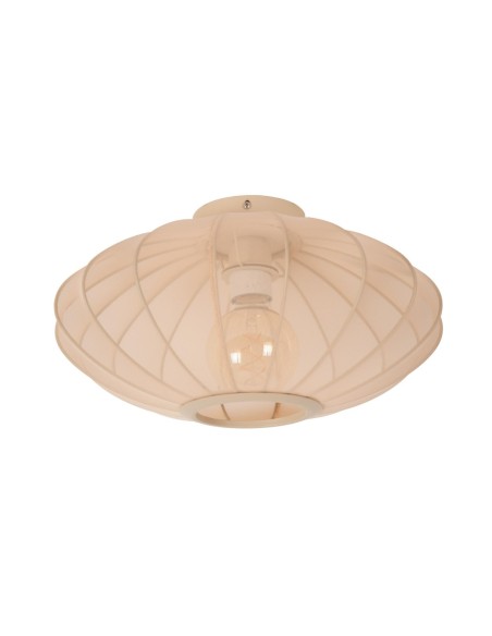 Lucide CORINA Plafonnier Diam. 40 cm 1xE27 Creme | Deko Light