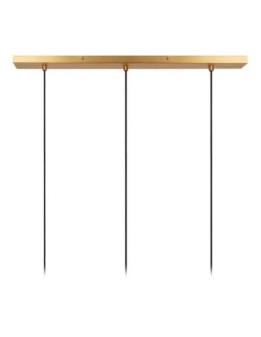 Lucide CORINA Suspension 3xE27 Noir | Deko Light