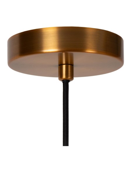 Lucide CORINA Suspension Diam. 50 cm 1xE27 Noir | Deko Light