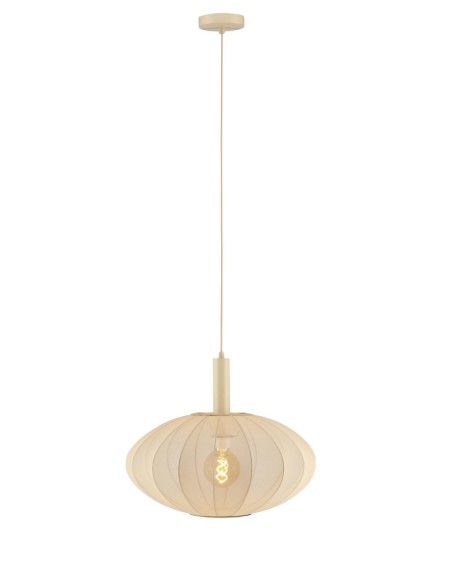 Lucide CORINA Suspension Diam. 50 cm 1xE27 Creme | Deko Light