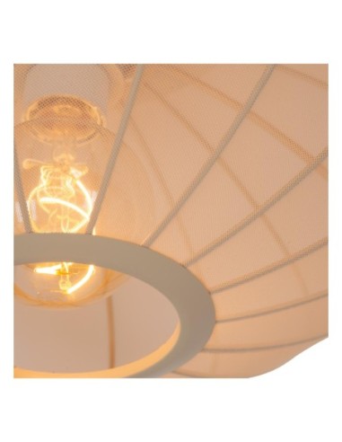 Lucide CORINA Suspension Diam. 50 cm 1xE27 Creme | Deko Light