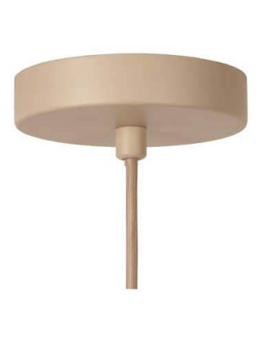 Lucide CORINA Suspension Diam. 50 cm 1xE27 Creme | Deko Light