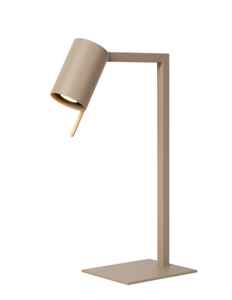 lampe de bureau Led GU10 taupe - Lucide - Lesley