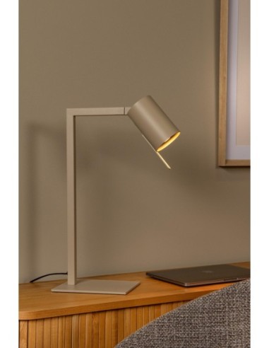 Lesley  de Lucide - lampe de bureau Led GU10 taupe