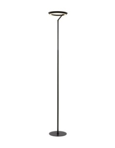 Lampadaire Diam. 28 cm LED Dim. 1x21W 2700K 1.400 LM Noir - Lucide - Celeste