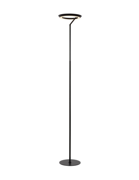 Lampadaire Diam. 28 cm LED Dim. 1x21W 2700K 1.400 LM Noir - Lucide - Celeste