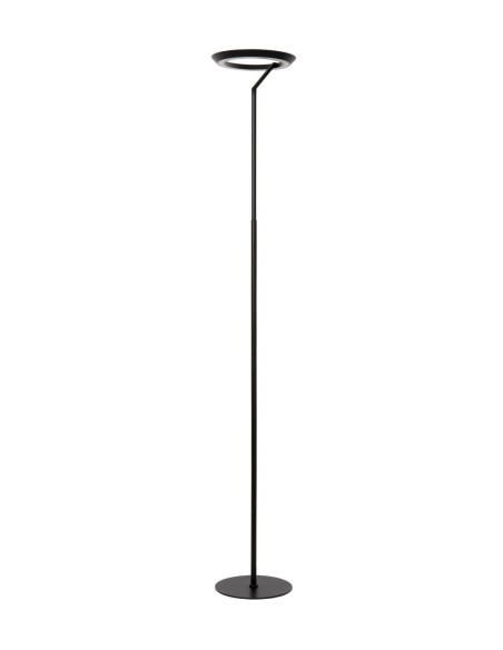 Lampadaire Diam. 28 cm LED Dim. 1x21W 2700K 1.400 LM Noir - Lucide - Celeste