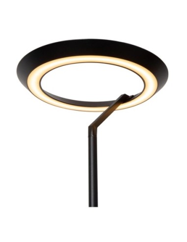 Lampadaire Diam. 28 cm LED Dim. 1x21W 2700K 1.400 LM Noir - Lucide - Celeste