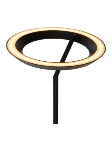 Lampadaire Diam. 28 cm LED Dim. 1x21W 2700K 1.400 LM Noir - Lucide - Celeste