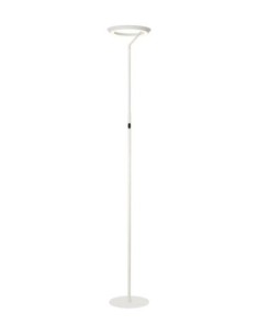Lampadaire Diam. 28 cm LED Dim. 1x21W 2700K 1400 LM Blanc - Lucide - Celeste