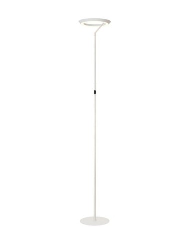 Lampadaire Diam. 28 cm LED Dim. 1x21W 2700K 1400 LM Blanc - Lucide - Celeste