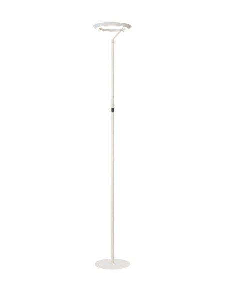 Lampadaire Diam. 28 cm LED Dim. 1x21W 2700K 1400 LM Blanc - Lucide - Celeste