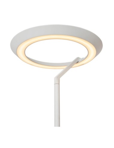 Lampadaire Diam. 28 cm LED Dim. 1x21W 2700K 1400 LM Blanc - Lucide - Celeste