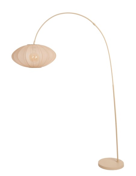 Lucide CORINA Lampadaire arceau 1xE27 Creme | Deko Light