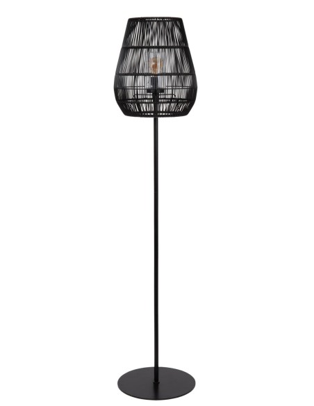 Lucide - Nerida - Lampadaire intérieur/extérieur IP44 E27 noir