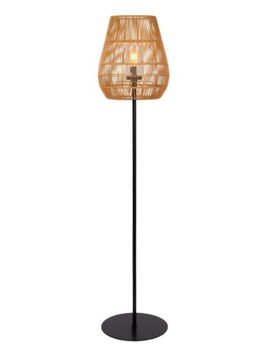Lampadaire intérieur/extérieur IP44 E27 naturel - Lucide - Nerida