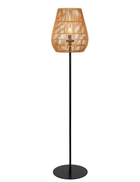 Lampadaire intérieur/extérieur IP44 E27 naturel - Lucide - Nerida