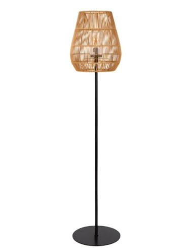 Lucide - Nerida - Lampadaire intérieur/extérieur IP44 E27 naturel