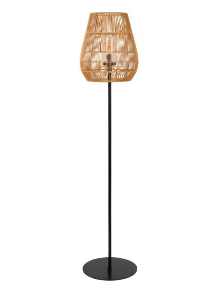 Lucide - Nerida - Lampadaire intérieur/extérieur IP44 E27 naturel